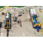 Professional Channel Dredging Equipment Dual Pump Dual Engine Design for sale