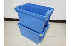 China Stacking Nesting Solid Plastic Tote Box Standard Size 600*400mm supplier