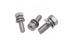 China Cross Recessed Hexagon Bolt With Indentation And Washer Assemblies GB 9074.13 Standard supplier