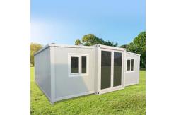 China Expandable Container House with Steel Frame and Weather-resistant Sandwich Panel supplier