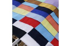 China Breathable And Smooth Soft Clear Texture Striped Knit Fabric For Tracksuit supplier