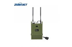 China Advanced High Power 2T2R 10-20km Long Range Manpack Base Station Video Transceiver supplier