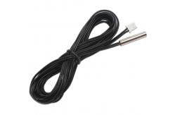 China 10K 3950K NTC Thermistor Sensor 5x25 Stainless Steel Temperature Sensor supplier