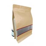 China Customizable Printing Kraft Window Bag with Moisture Resistant and Food-Grade Safety for Specialty Coffee Packaging for sale
