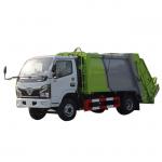 5CBM 4x2 Dongfeng Rubbish Compactor Truck Euro 3 With Back Bucket for sale