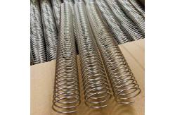 China Electroplated Metal Book Binding Coil ID 32MM For Weekly Calendar supplier