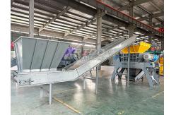 China Hot Sale Industrial Cardboard Double Shaft Shredder/Waste Crusher Price supplier