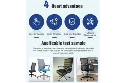 China 3000N Chair Base Vertical Force Testing Machine For Vertical Pressure Test supplier