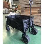 Black Collapsible Wagon Cart Heavy Duty 70kg Folding Camping Wagon Festival Cart for sale