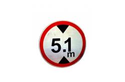 China Tourism Road Signs Reflective Sheeting with 50cm Height and Customized Design supplier