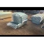 Retaining Wall Support Galvanised Sleeper Posts With Welded Connection Type And Galvanized Finish for sale