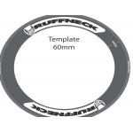 Durable Mountain Bike Wheel Stickers , Trek Decals For Bicycles Easy To Cut