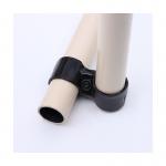 HJ-6 Lean Tube Metal Fittings Black SPCC For Lean Pipe System for sale