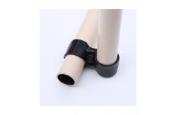 China HJ-6 Lean Tube Metal Fittings Black SPCC For Lean Pipe System supplier