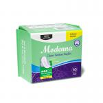 Oem White Cotton Disposable Sanitary Napkins with Breathable Backsheet for sale