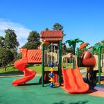 UV Resistant Athletic EPDM Rubber Flooring Playground Surface High Flexibility for sale