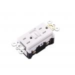 Slim Design Safety GFCI Interrupter Socket Self Grounding 15A
