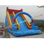 9M PVC Tarpaulin Commercial Inflatable Slide , Inflatable Bouncer Slides Games for sale