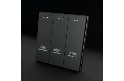 China Intelligent Wifi Controlled Light Switch CE RoHS Wireless Smart Switch supplier