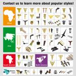1013J U-Shaped Galvanized Pneumatic Staples for Sofas and Cabinets