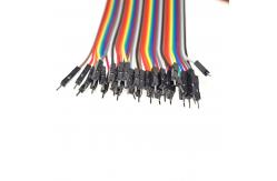 China 40cm  40 Pin Male To Male Dupont Jumper Wires supplier