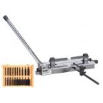 Manual bender Euro Style with 41 pcs matrix  for dieboard making and Cutting formes making for sale