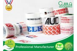 China Custom Sealing OPP / Bopp Self Adhesive Tape With Crystal Clear Printed supplier