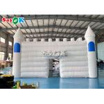 Inflatable Yard Tent Custom White Bouncy Castle Tent For Wedding Party Light Weight for sale