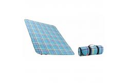 China Foldable Waterproof Camping Picnic Blanket With Handle Strap supplier