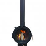 Modern Wood Burning Fire Pits Easy Assembly Manual Ignition Carbon Iron fireplace