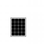 Household BIPV Module Mini 100W Custom Bifacial Transparent Solar Panel for sale