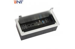 China Desktop Flip Up Plug Sockets For Company / School Conference System supplier