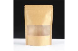 China Customizable Matte Or Glossy Kraft Paper Bag With Gravure Printed Design supplier