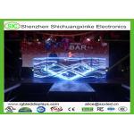 Indoor curtain adversiting fullcolor p4.81led screen250*250mm forstadium/station for sale