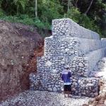 Galvanised 2x1x1 Welded Wire Retaining Wall Gabion Box for sale