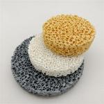 Porous Alumina Zirconium Oxide Silicon Carbide Foam Ceramic Filter Sheet for sale