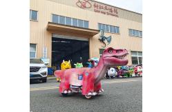 China Kiddie Dinosaur Electric Scooter Remote Control Realistic Dinosaur Animatronic supplier