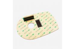 China DC 12 Volt PCB Membrane Switch Panel Irregular Shape With Glossy Matte Surface supplier