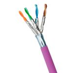 LSZH Jacket F FTP CAT 6A 23AWG Network Cable With 500MHz 10Gbps 1000ft for sale