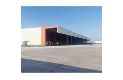 China Hot Rolled Steel Structure Garage , Custom Metal Storage Garage Building supplier