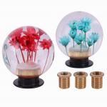 custom Refit car accessories universal shift knob jdm resin flower shift knob for sale