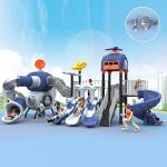 Children 0.5ton Commercial Outdoor Playground Slide Set Equipment Customized for sale
