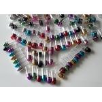 Bullet Shape Empty Capsule Shells 44mm Rhino 69 Clear Plastic Pill Bottles