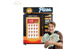 China Automated Pizza Vending Machine Indoor / Outdoor With Touch Screen Display supplier