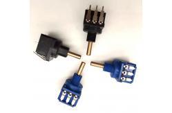 China Blue 500k Potentiometer With Switch 10A For Dimming Lighting supplier