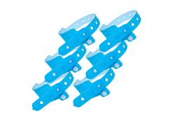 China Customized Paper Event Wristbands Irregular Shape Polished Surface Treatment supplier