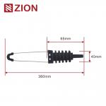 FTTX ADSS Tension Anchor Clamp ZCPGC-04 - High-Strength Solution for Fiber Overhead Wire Cable Suspension for sale