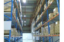 China Heavy Duty Selective Pallet Racking System Industrial Racks Large Capacity supplier
