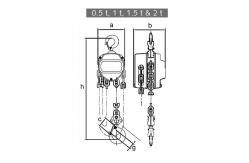 China 1000KG CK Chain Pulley Hoist , Manual Chain Pulley Block supplier