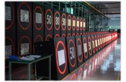China Auto Dimming VMS Speed Limit Aluminum alloy Radar Photo Sensors supplier